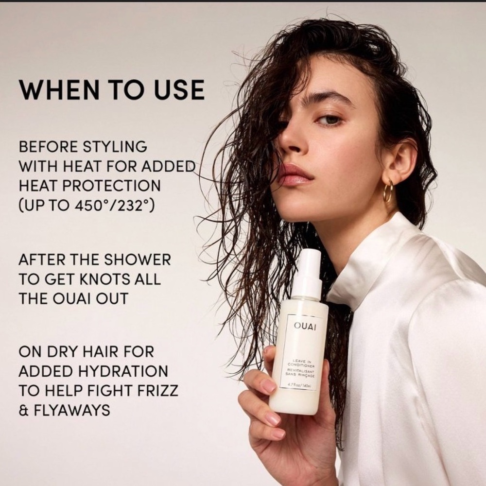 2-pc Ouai Leave-in Conditioner Set. - Picture 6 of 7